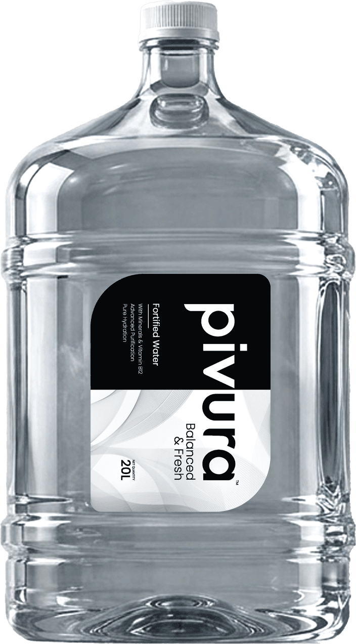 Pivura Balanced & Fresh 20 litre fortified water can